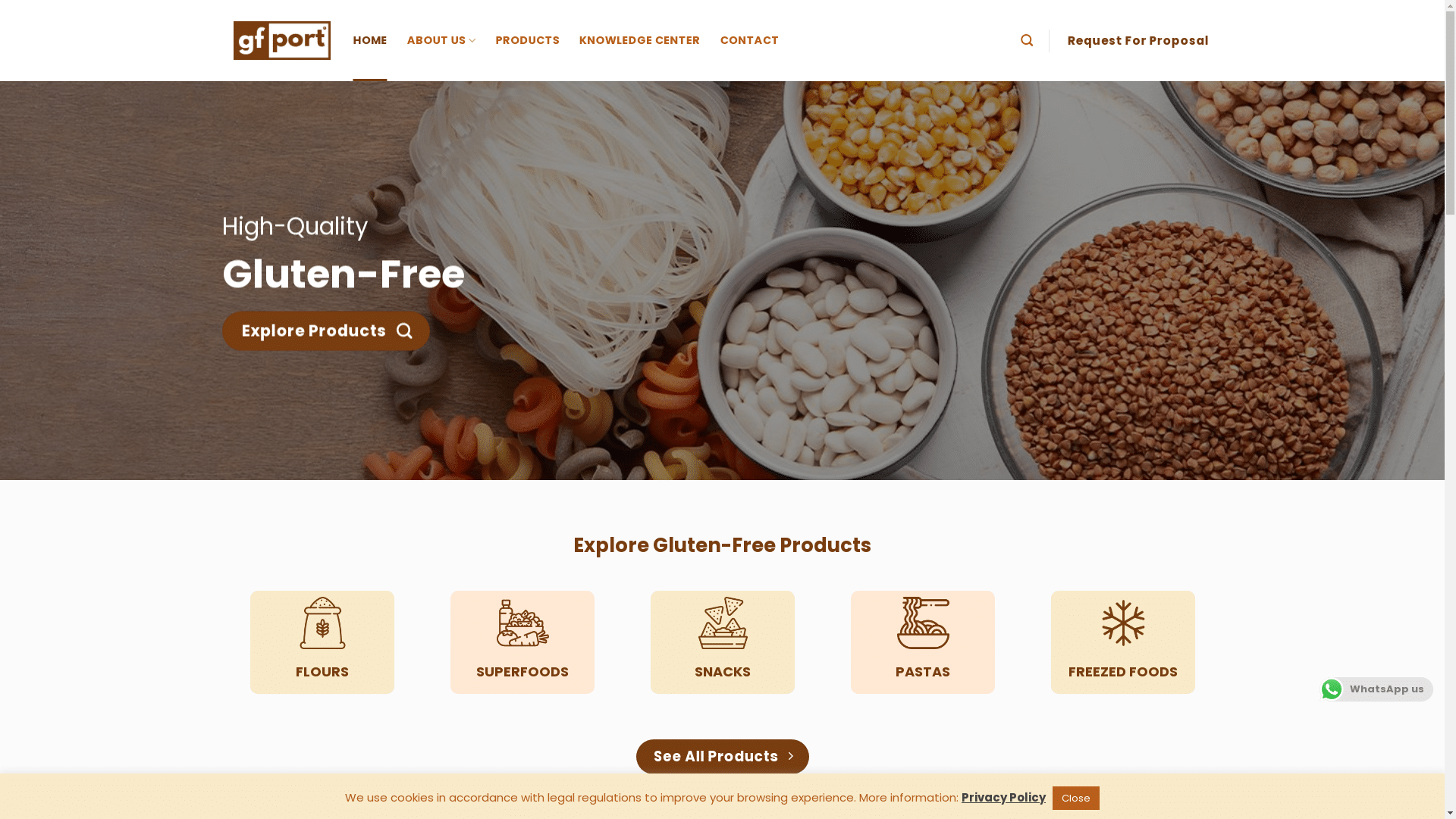 Gf Port The easiest way to access gluten free products